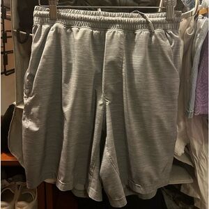 Lululemon Men’s Grey Pace Breaker shorts
